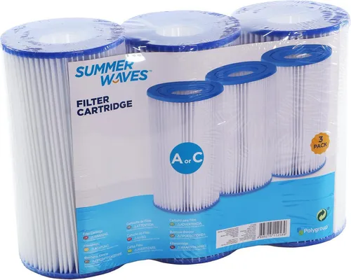 Summer Waves Filterkartusche Typ A C 3 Stück | 3 Stück