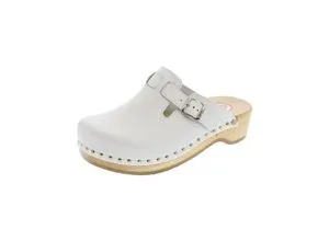 Berkemann Unisex Rem toeffler Clogs, Weiß 42.5 EU - Hochwertige Clogs & Pantoletten für Herren mit handwerklich aufwendiger Verarbeitung und schockabsorbierender Zwischensohle für optimalen Tragekomfort und perfekten Halt.