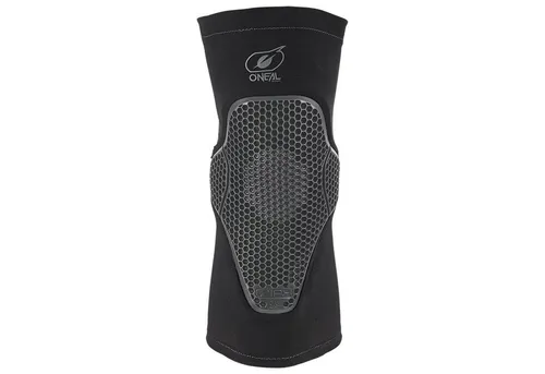 O NEAL Unisex Knee Guard Gray XXL - Leichte Knieschützer mit IPX-Soft-Gel-Schutz, komfortabel und platzsparend faltbar