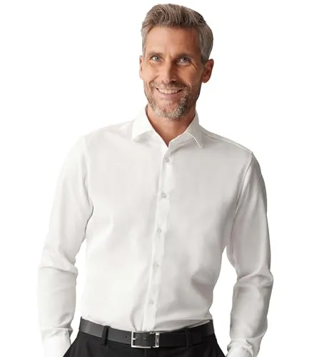 Venti Businesshemd extra Langer Arm 72cm - Herrenhemden, bügelfrei mit moderner, schlanker Passform und Kent-Kragen – perfekt für einen stilvollen Auftritt im Büro.