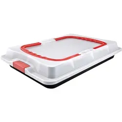 Dr. Oetker Bake & Go Backblech mit Transporthaube – 3in1