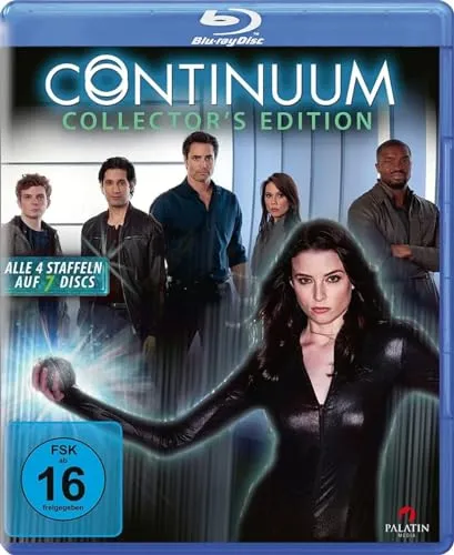 Continuum - 1-4 - Collector's Edition [Blu-ray] - Filme, exklusive Collector's Edition mit unveröffentlichtem Bonusmaterial und freigegeben ab 16 Jahren.