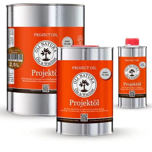 OliNatura Projektöl - farblos 1,0 Liter