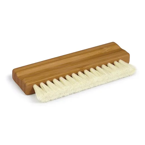 Dynavox Vinyl-Bürste ZB110 Ziegenhaar schont das Vinyl Bambusholz braun 060014