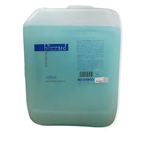 Blizzard Haar & Körper-Shampoo mit Koffein & Menthol - 5 Liter - Made in Germany