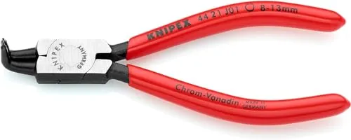 KNIPEX Sicherungsringzange für Innenringe in Bohrungen auf SB-Karte mit Kunststoff überzogen 130 mm, 44 21 J01 SB