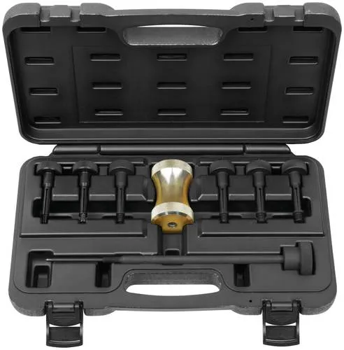 KS TOOLS 700.1520 Ausziehersatz Innenlager - KFZ-Werkzeuge, 7-teiliges Set aus hochwertigem Werkzeugstahl für präzises Arbeiten an Innenlagern, ideal für Profis und Hobbymechaniker.