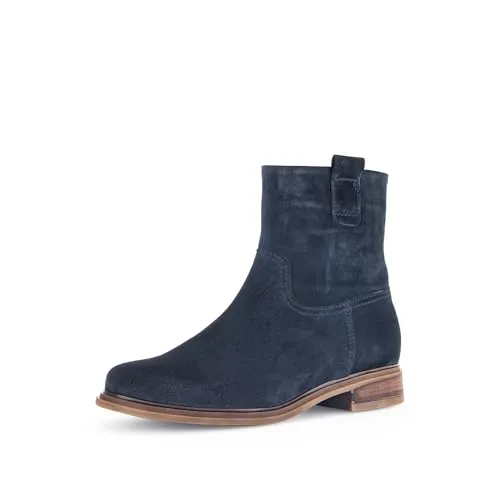 Gabor Damen Ankle Boots - Stiefeletten für den Übergang - Wanderschuhe mit moderater Mehrweite (G) und flauschigem Innenfutter, ideal für komfortable Spaziergänge in der Übergangszeit.