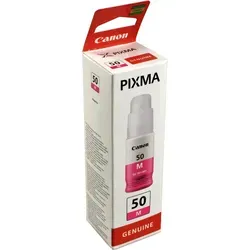 Original Canon 3404C001 GI-50M Tintenflasche magenta - Hohe Reichweite von 7.700 Seiten, ideal für effiziente Druckaufträge mit Canon Pixma G 5050