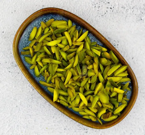 Pistazienkerne gestiftet 30 Gramm ungesalzen zum Kochen und Backen Food Deko