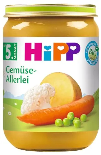 HiPP Bio Gemüse-Allerlei (6 x 190g)