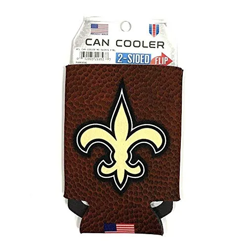 Unbekannt New Orleans Saints NFL Can Cooler Dosenkühlung Flaschenkühlung aus Neopren