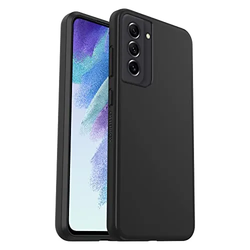 OtterBox für Samsung Galaxy S21 FE 5G, Schlanke, sturzgeschützte Schutzhülle, Sleek Case, Schwarz