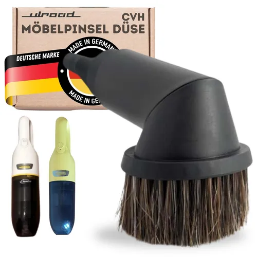Staubsauger Naturhaar Möbelpinsel kompatibel mit Kärcher CVH 1 2 3 Handsauger