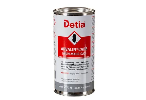 Detia Wühlmaus-Gas, Dose mit 250 g