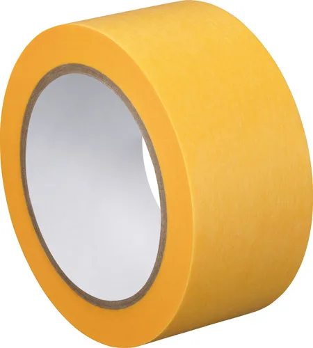 Fineline Goldband 50mm x 50m PROFI Abdeckband UV Klebeband Malertape Schutzband