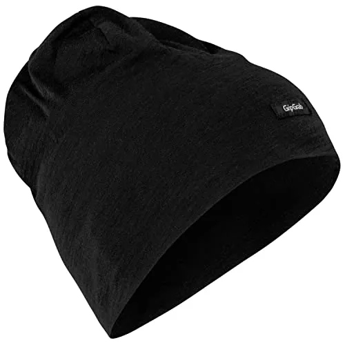 GripGrab Merino Wolle Unterhelm Winter Fahrradmütze Thermo Fahrrad Beanie Radsport Unterziehmütze Skull Cap Sport Mütze