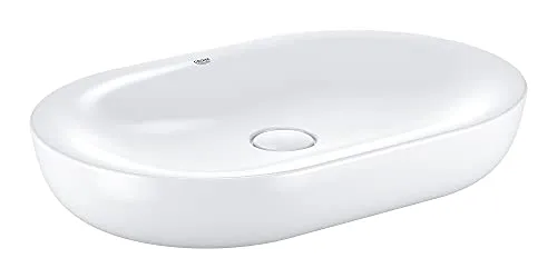 Grohe Essence Aufsatzschale 39608 - 600x400 mm - Elegante Waschschale aus Keramik mit PureGuard-Beschichtung für mühelose Reinigung und hygienische Nutzung.