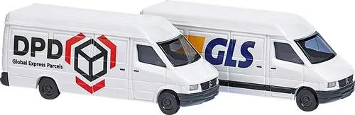 Busch 8308 N LKW Modell Mercedes Benz Sprinter Paketdienst von Busch