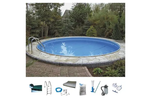 KONIFERA Rundpool Kuba II (Set, 9-tlg) von Konifera