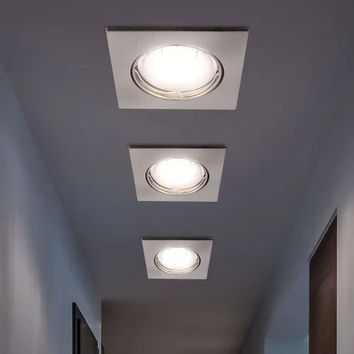 LED Einbaustrahler quadratisch 3er Set