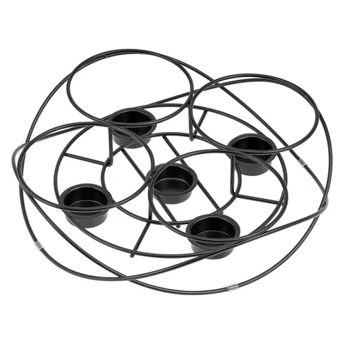 bremermann Speisenwärmer für 5 Teelichter - Stövchen zum Warmhalten von Speisen, ideal für Buffets und Familienessen. Mit Rutsch- und Kratzschutz, einfach anzuwenden und flexibel ohne Strom.