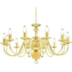 vidaXL Kronleuchter in gold von vidaXL