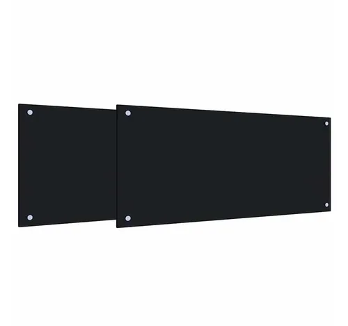 Wandverkleidung Schwarz von vidaXL