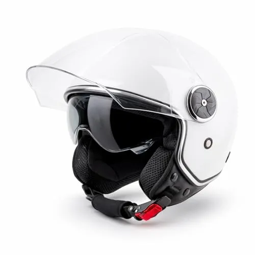 Motorradhelme Weiß von Vinz