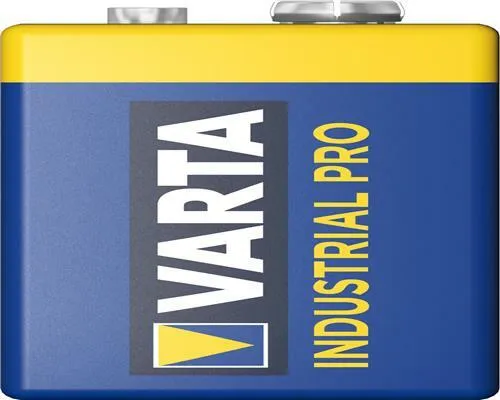 Varta 4022 Industrial Alkaline Block LR61 Batterie - 9 V, 20-er Pack, langlebig und zuverlässig für anspruchsvolle Anwendungen