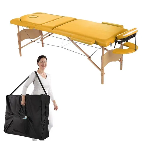 Mucola Massageliege 3 Zonen - klappbar, höhenverstellbar & mobil - Professionelle Massageliege für Therapeuten: Klappbar, höhenverstellbar, mit Zubehör und Tragetasche – ideal für mobile Massagen und Wellness-Anwendungen.