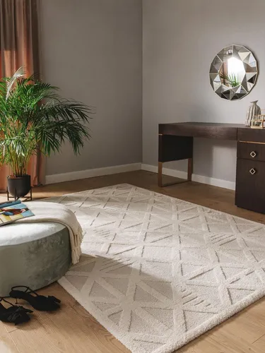 benuta Teppich Eve, rechteckig, 11 mm Höhe - Der pflegeleichte Teppich aus der Eve-Kollektion bietet ein zeitloses Design und passt perfekt in Wohnzimmer, Schlafzimmer und Flur. Ideal für eine warme Atmosphäre und robust im täglichen Einsatz.