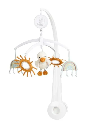 Sterntaler® Mobile Edda - Mobiles für Babys, mit abnehmbaren Figuren und beruhigender Melodie, ideal zur Förderung der visuellen und akustischen Sinne ab der Geburt.
