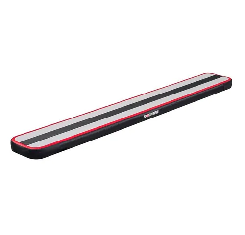 Sport-Thieme Bodenturnmatte AirBeam Carbon – Ideal für Schule und Verein - Langlebige Steppmatte in Carbon-Optik, 300x40x10 cm, für sicheres und komfortables Training in Schule und Verein.
