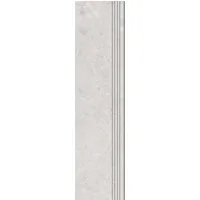 Trittstufe Riverstone Feinsteinzeug Glasiert Beige Matt 30 cm x 120 cm