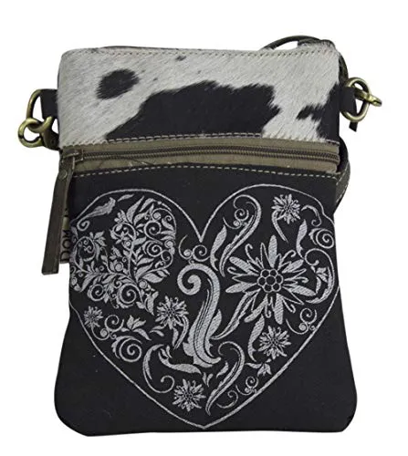 Domelo Trachtentasche - Praktische Umhängetasche für Damen - Damen-Schultertaschen mit traditionellem Design, ideal für Oktoberfest und Alltag. Verstellbarer Henkel bis 150 cm, praktische Fächer mit Reißverschluss für Sicherheit und Stil.