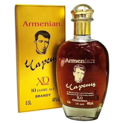 Armenischer Brandy Charents, 10 Jahre gereift, 0,5L