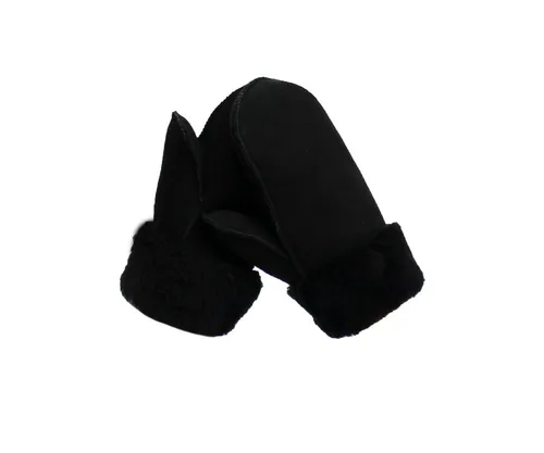 Reissner Lammfelle Lederhandschuhe Fäustlinge - Hochwertige Fäustlinge aus 100% Schafsleder mit kuscheligem Lammfellfutter, ideal für kalte Tage und stilvolle Auftritte.