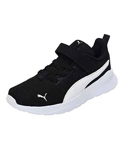PUMA Kinder Workoutschuhe Anzarun Lite AC+ PS - Sneaker für Kinder mit atmungsaktivem Mesh-Obermaterial und dämpfender EVA-Zwischensohle – ideal für Komfort und Style bei jedem Schritt.