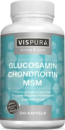 Glucosamin Chondroitin MSM Vitamin C 240 ST von Vitamaze
