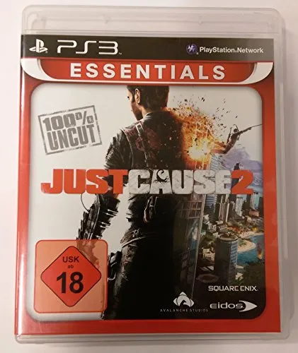 Just Cause 2 -Essentials- - Actionspiel in einer riesigen, dynamischen Spielwelt mit 1000 km². Nutze den einzigartigen Enterhaken und erlebe explosive Stunts, realistische Physik und ein Echtzeit-Wettersystem!