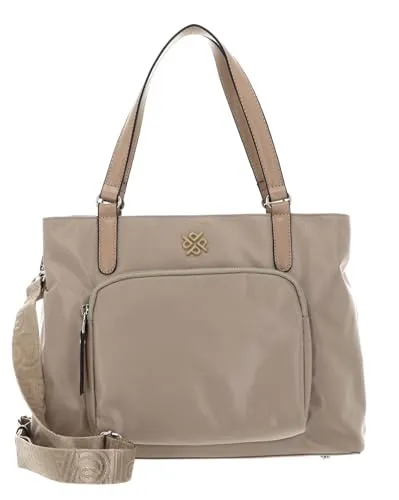 Picard Handtasche City Shopper Sand - Stylische Handtasche aus 100% Nylon mit abnehmbarem, verstellbarem Schulterriemen - ideal für den Alltag oder besondere Anlässe.