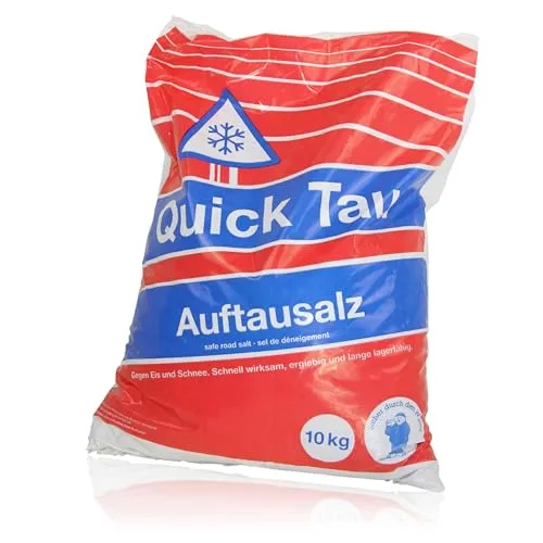 kg Streusalz Kornklasse M gemäß DIN EN 16811-1 Auftausalz - schnelle Wirksamkeit, lange lagerfähig 12 x 10
