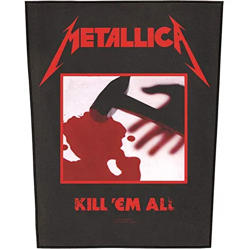 Metallica Kill 'EM All Backpatch
