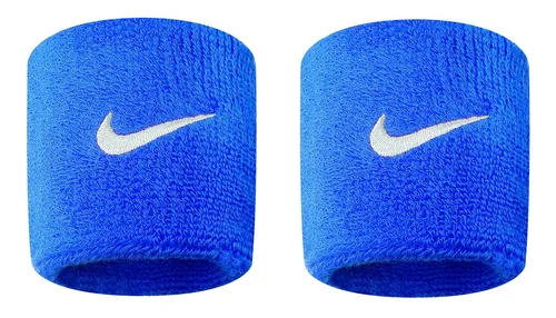 Nike Schweissband Swoosh (72% Baumwolle) royal - 2 Stück von Nike