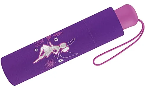 Scout Taschenregenschirm Mini Kinderschirm Basic reflektierend bedruckt, leicht