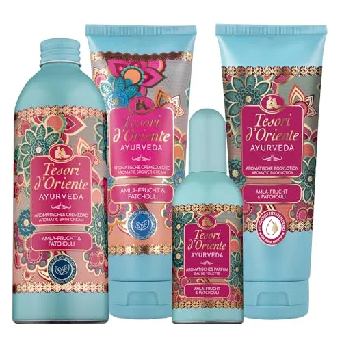 TESORI D'ORIENTE Wellness Ritual Ayurveda - SET 4 tlg.