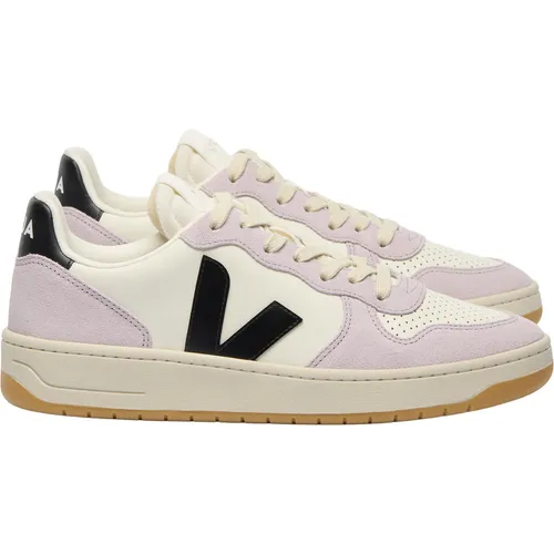 Veja V-10-39 Sneakers - Modische Sneakers mit Gummisohle für hohen Tragekomfort und Alltagstauglichkeit. Ideal für stilbewusste Menschen.