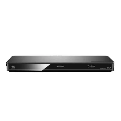 DMP-BDT385 - Silberner Blu-ray-Player, 1080p Unterstützung und vielseitige Anschlussmöglichkeiten