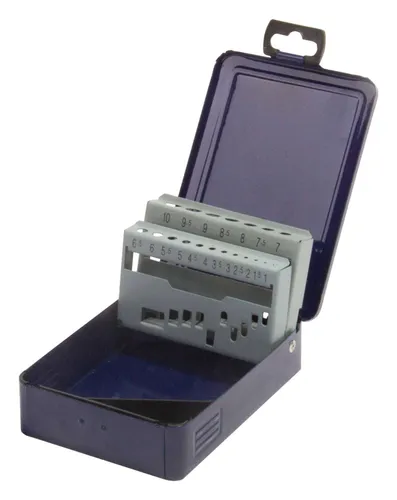 Fortis Metallkassette leer für Spiralbohrer 1 - 13 mm 25tlg.